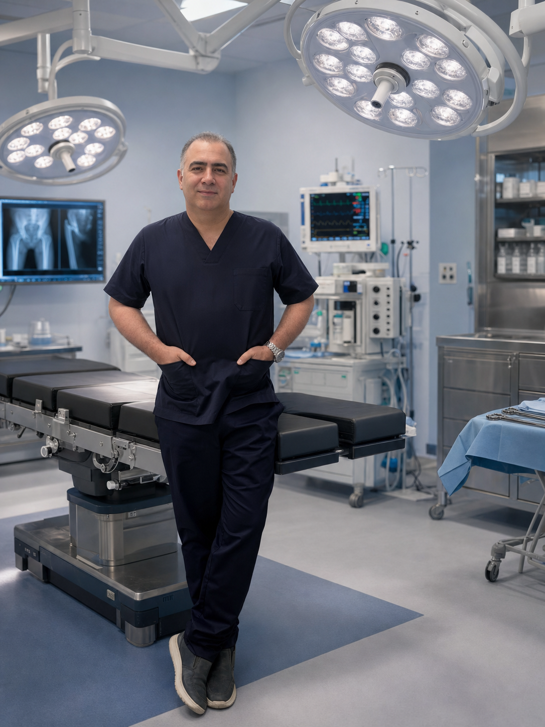 Fotografía del Dr. Francisco De Pace en la página de especialidades.