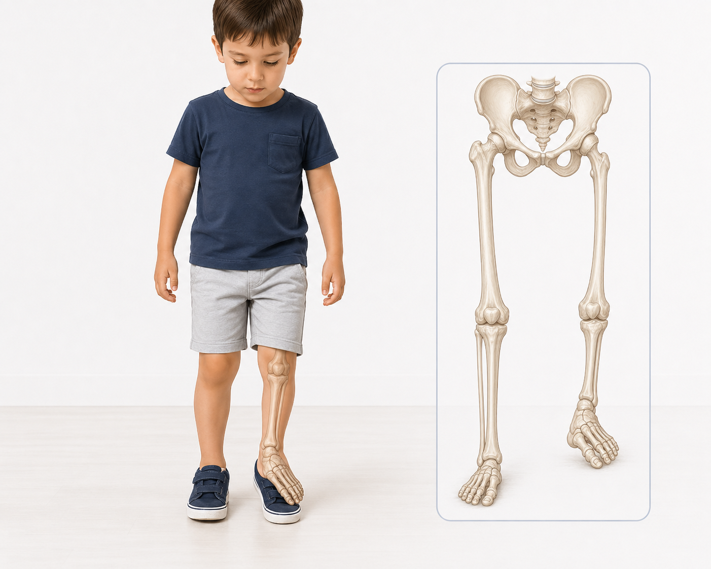 Imagen representativa de hemimelia tibial en un contexto reconstructivo.